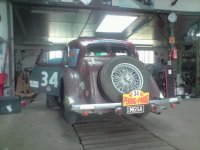 MG SA de 1936 dans le garage de Mr. Gomez, Cliquez pour voir en plus grand. Photos Filipo, tous droits réservés